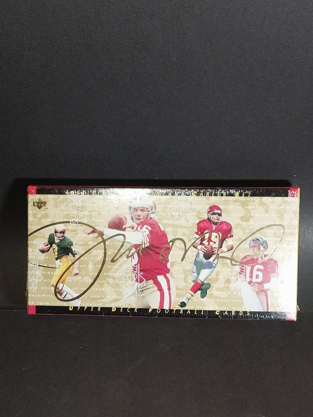Joe Montana-Upper Deck Football Career Set-Factory Sealed Box-45 Card Set
